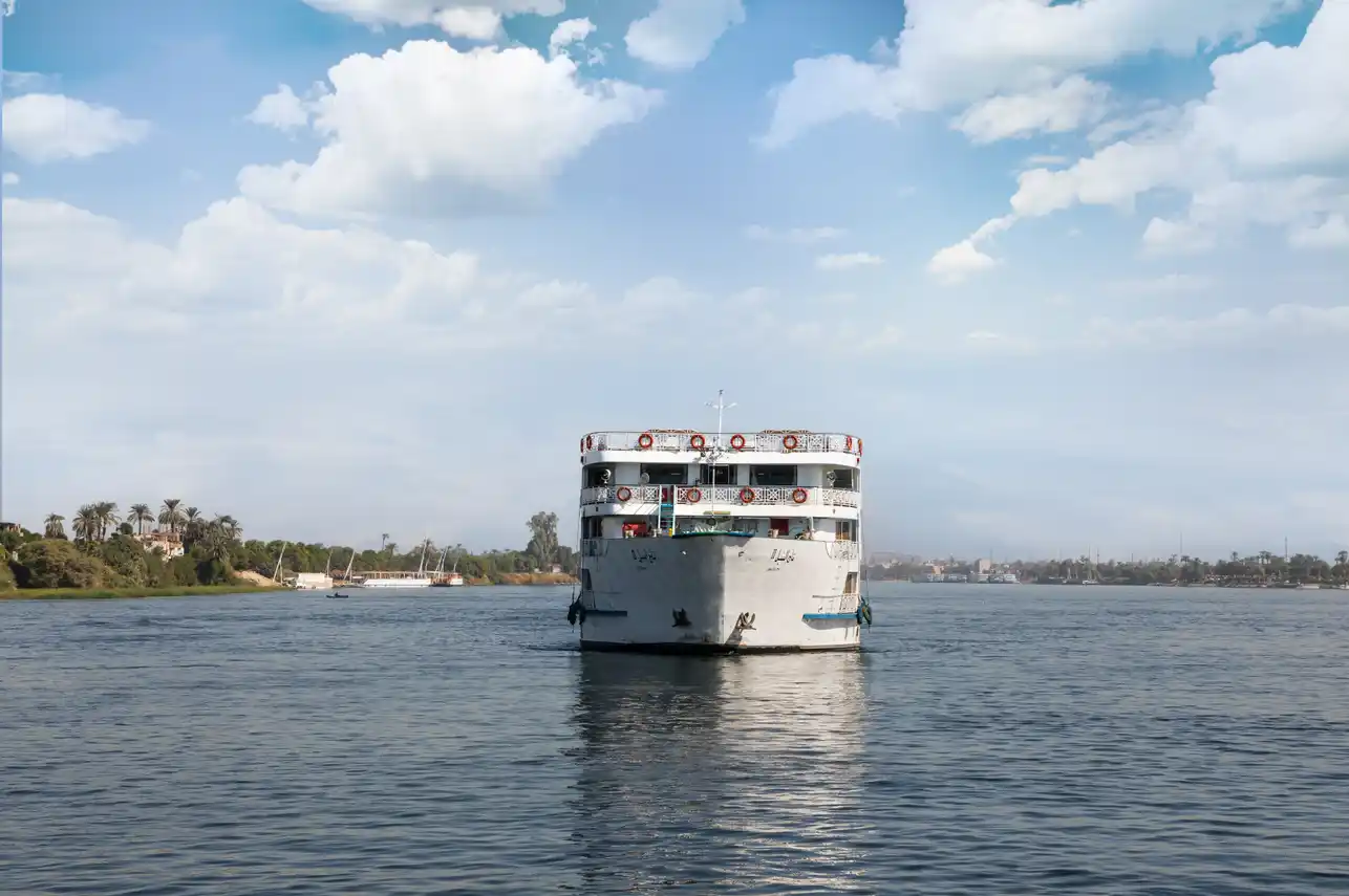 Exterior view of the MS Nile Crown II Nile Cruise Nile cruise ship